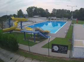 Obraz podglądu z kamery internetowej Swimming pool Veseli nad Moravou